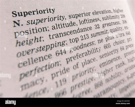 superiority thesaurus|More.